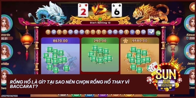 Rồng Hổ thu hút nhờ luật chơi tối giản cùng tốc độ ván đấu nhanh chóng hơn hẳn Baccarat truyền thống